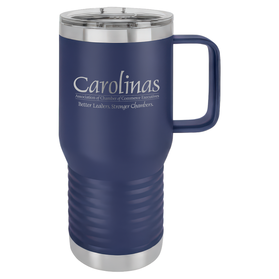 20 oz. Travel Mug (Navy)