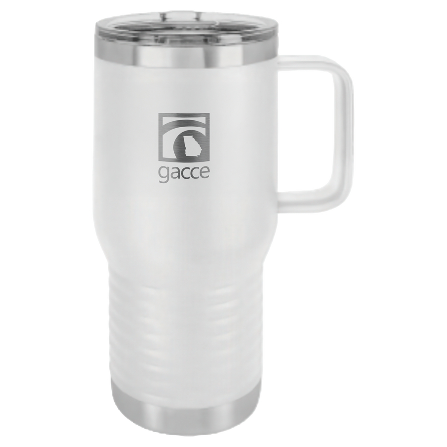 20 oz. Travel Mug (White)