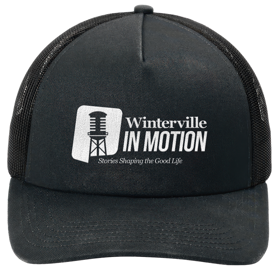 Black/Black 5-Panel Snapback Cap - inmotion