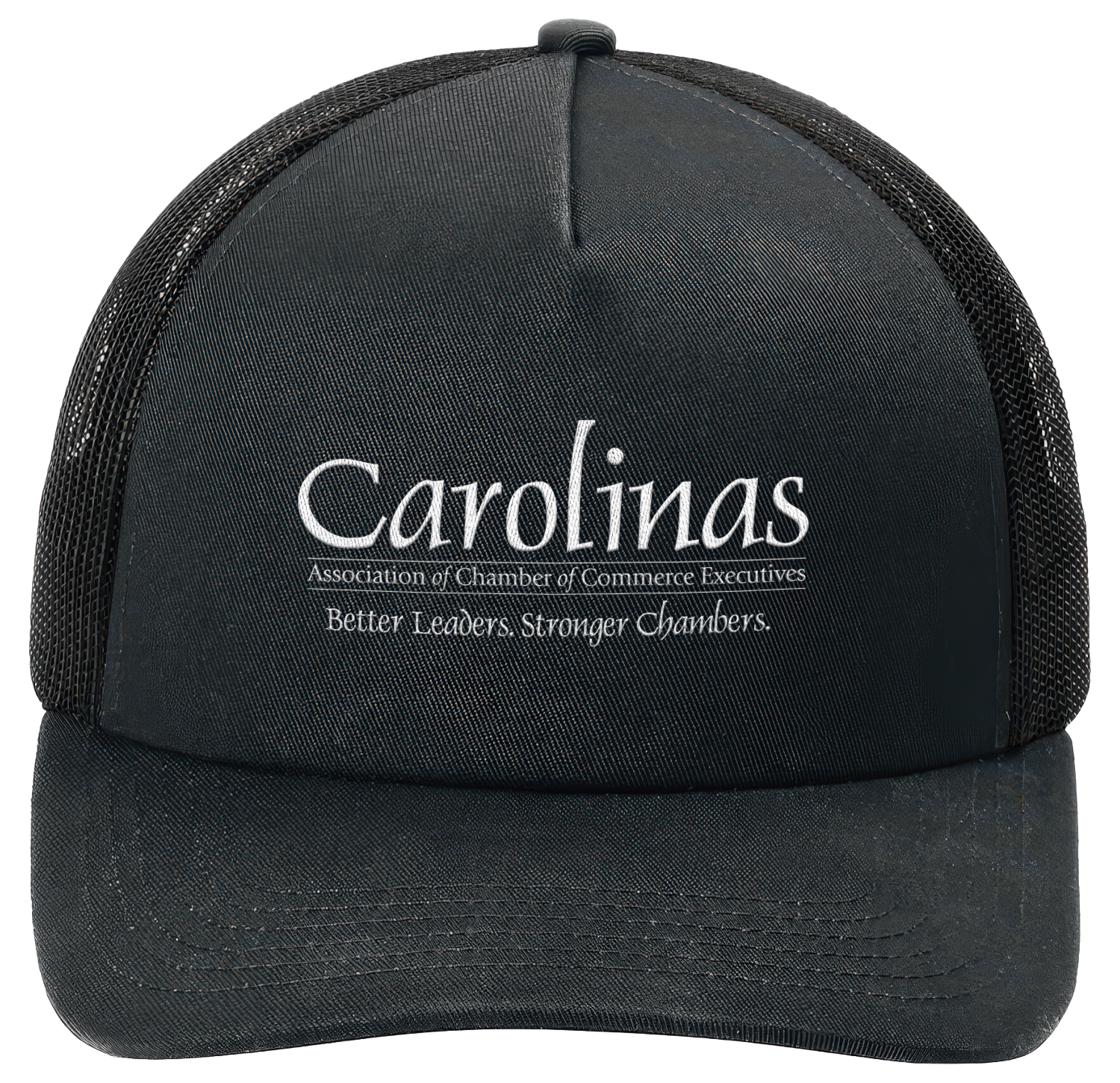 Black/Black 5-Panel Snapback Cap