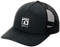 Black/Black 5-Panel Snapback Cap