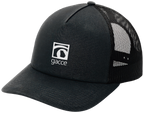 Black/Black 5-Panel Snapback Cap