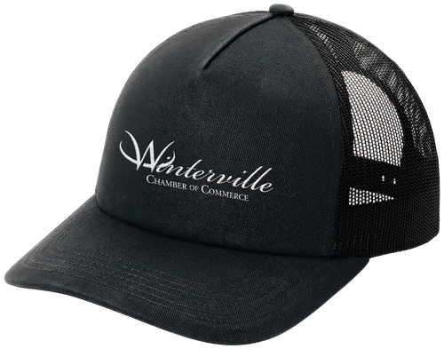 Black/Black 5-Panel Snapback Cap