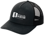 Black/Black 5-Panel Snapback Cap - inmotion