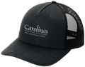 Black/Black 5-Panel Snapback Cap