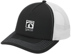 Black/White 5-Panel Snapback Cap