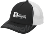 Black/White 5-Panel Snapback Cap - inmotion