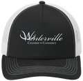 Black/White 5-Panel Snapback Cap