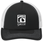 Black/White 5-Panel Snapback Cap