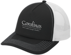 Black/White 5-Panel Snapback Cap
