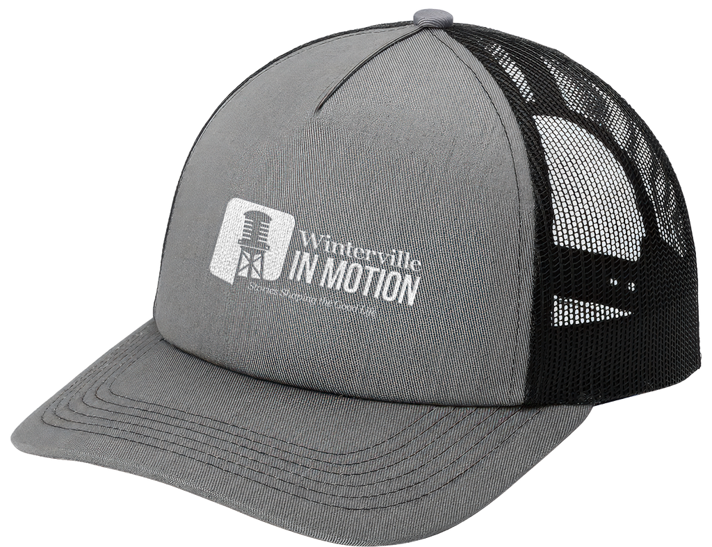 Heather Grey/Black 5-Panel Snapback Cap - inmotion