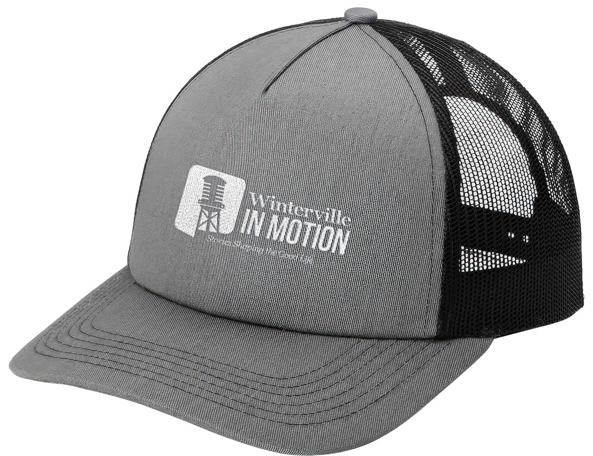 Heather Grey/Black 5-Panel Snapback Cap - inmotion