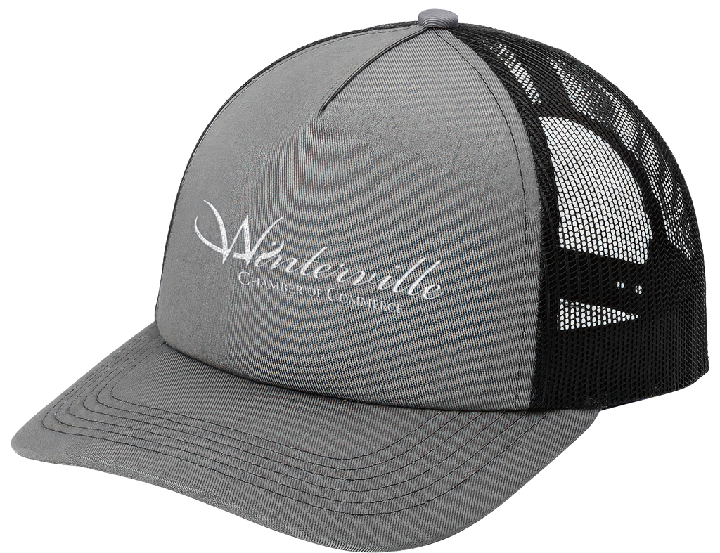 Heather Grey/Black 5-Panel Snapback Cap