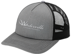 Heather Grey/Black 5-Panel Snapback Cap
