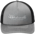 Heather Grey/Black 5-Panel Snapback Cap