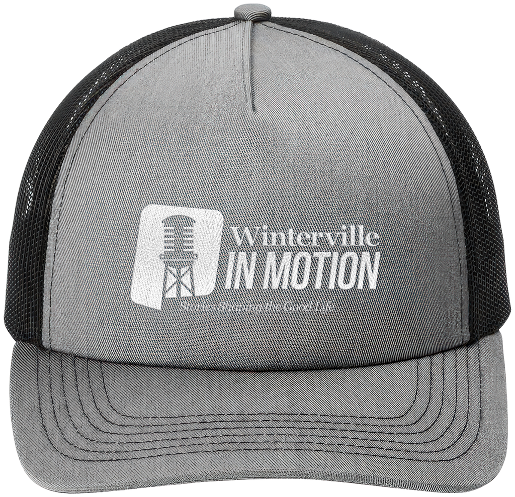 Heather Grey/Black 5-Panel Snapback Cap - inmotion
