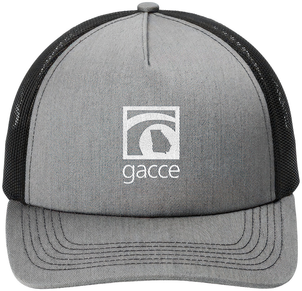 Heather Grey/Black 5-Panel Snapback Cap