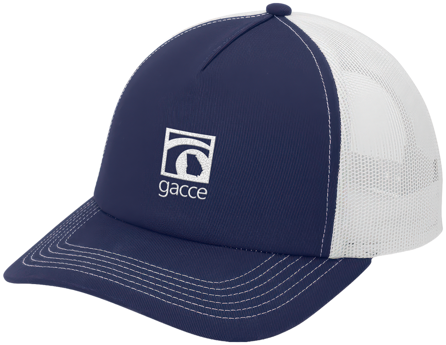True Navy/White 5-Panel Snapback Cap