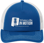 Patriot Blue/White 5-Panel Snapback Cap - inmotion