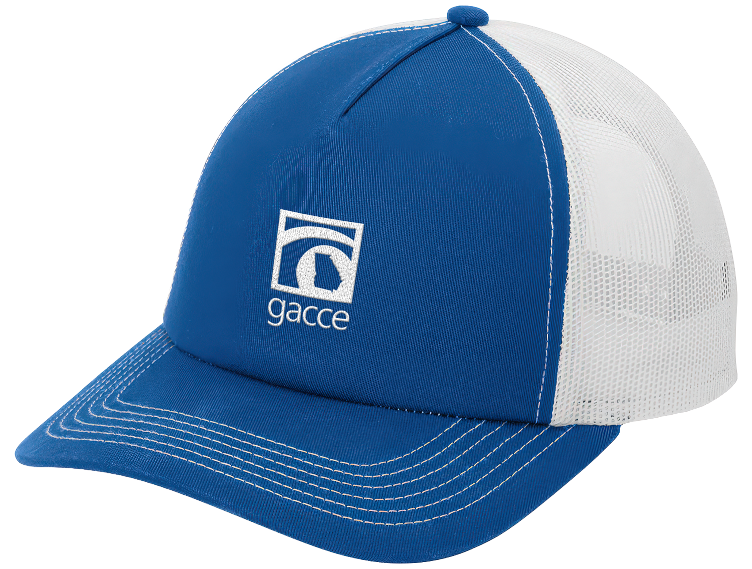 Patriot Blue/White 5-Panel Snapback Cap