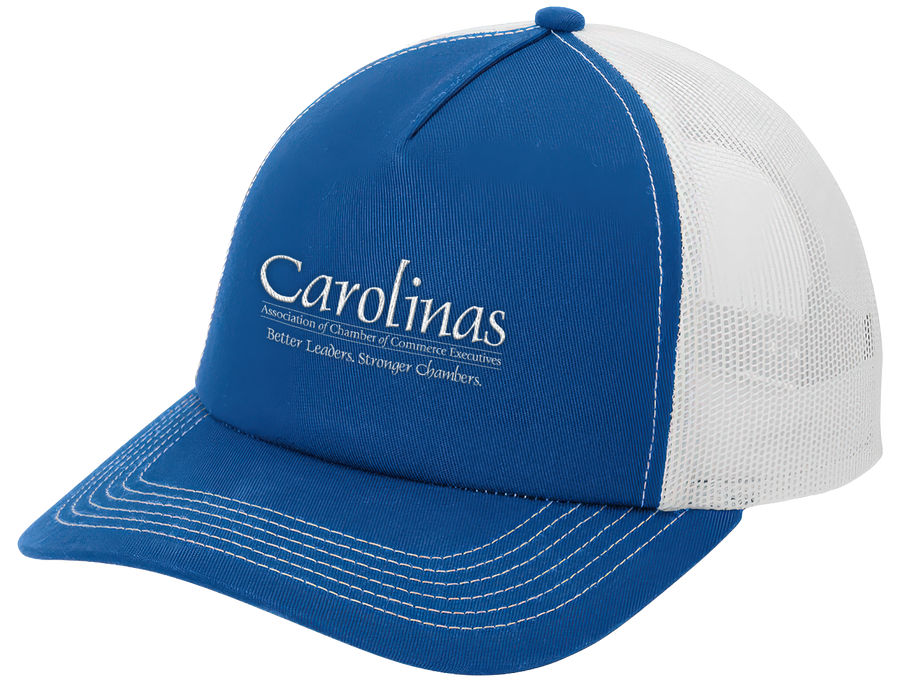 Patriot Blue/White 5-Panel Snapback Cap