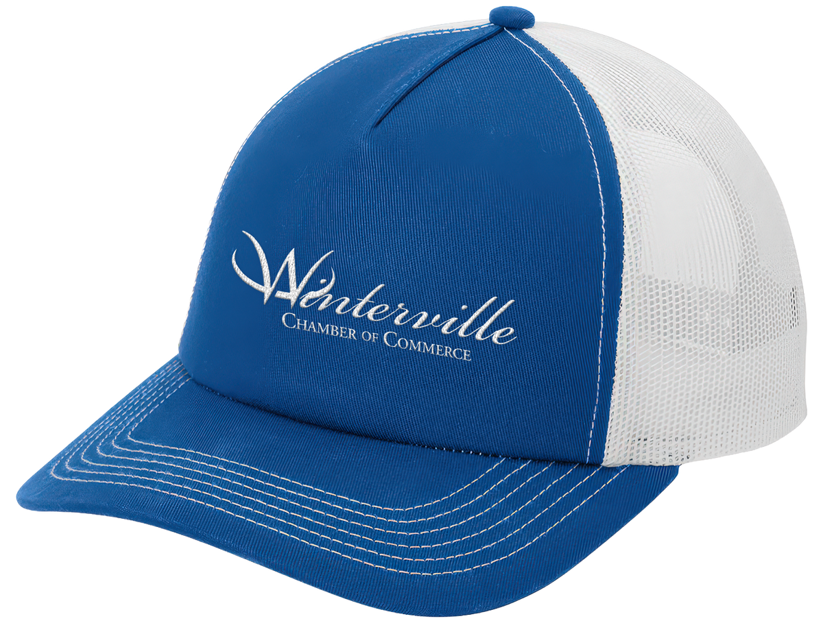 Patriot Blue/White 5-Panel Snapback Cap